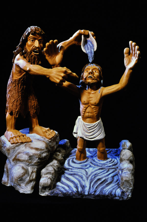 Johannes tauft Jesus