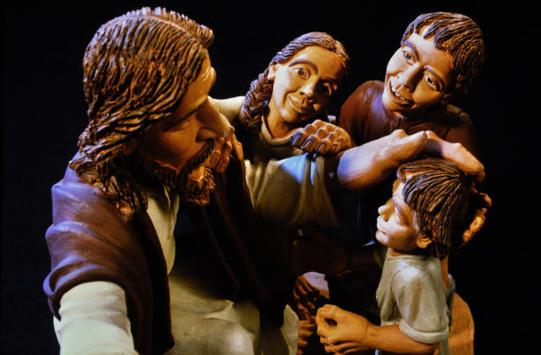 Jesus segnet die Kinder