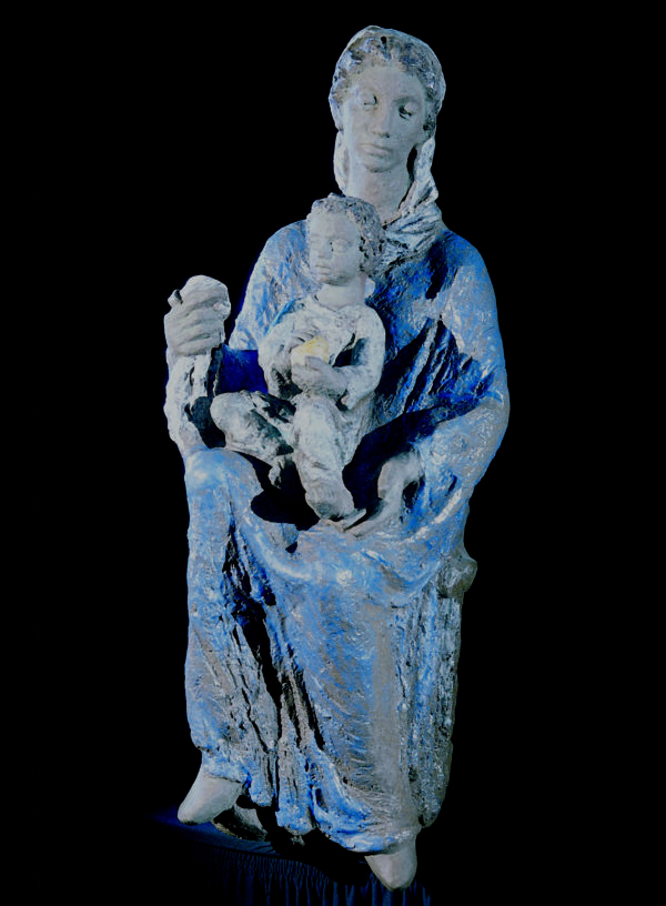 Skulptur – Maria mit dem göttlichen Kind