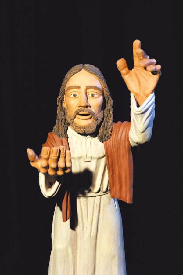 Auferweckung des Lazarus – Detail