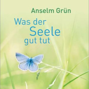 Das Buchcover zeigt einen Schmetterling auf einer Wiese und vermittelt Ruhe und Natürlichkeit.